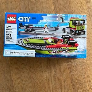 LEGO CITY Race Boat Transporter
